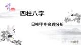 申日柱|八字命理六十日柱