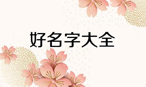 如何给大型犬起名字男
