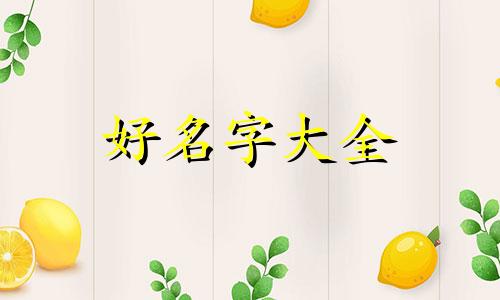 如何取名小六壬起名字大全