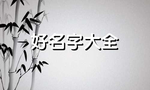 郝和吴如何起名字大全男孩