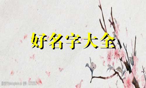 给男生如何起名字好听的