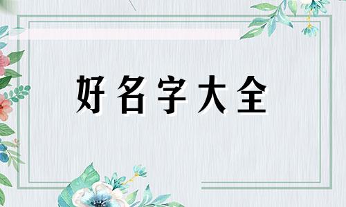 金毛如何大气的起名字好听