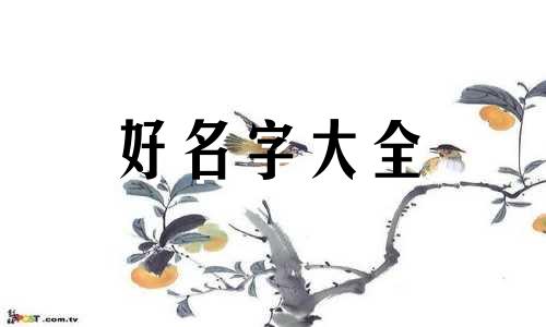 喜用神为水如何起名字