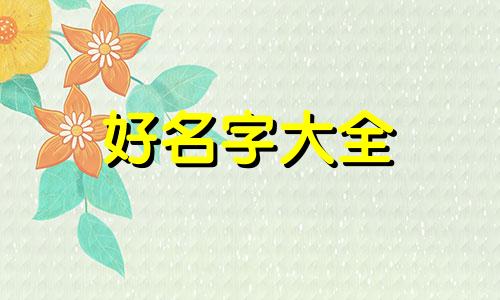 小院如何起名字好记一点