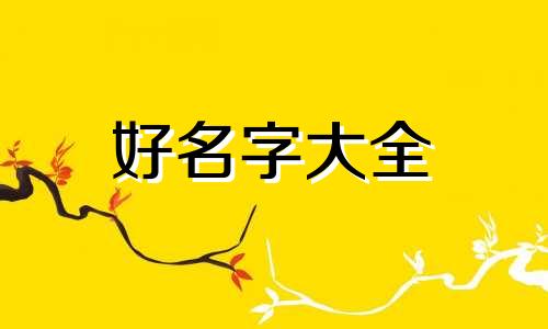 商家如何起名字好听的名字大全