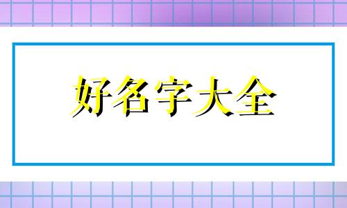 狄和李孩子如何起名字好听