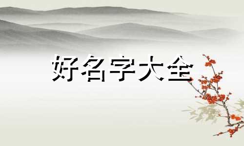 如何给手帐起名字大全可爱