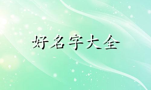 开公司如何起名字好听一点