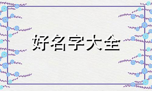我姓叶老婆姓聂如何起名字
