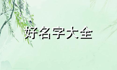 如何网上起名字好听男孩子