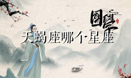 天蝎座哪个星座