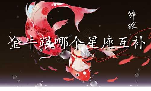金牛跟哪个星座互补
