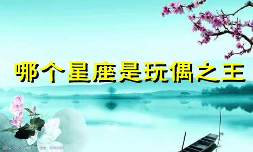 哪个星座是玩偶之王