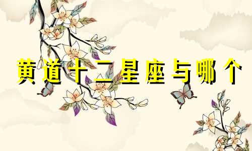 黄道十二星座与哪个