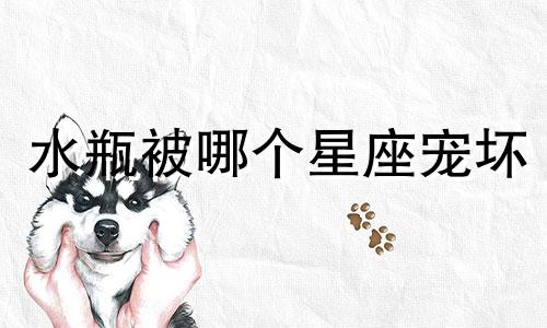 水瓶被哪个星座宠坏