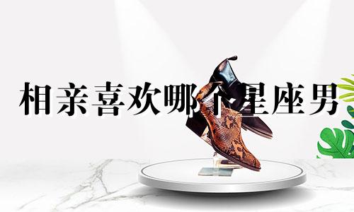 相亲喜欢哪个星座男