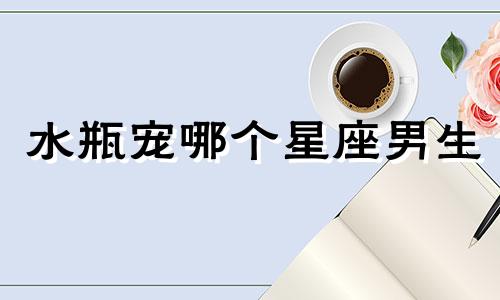 水瓶宠哪个星座男生