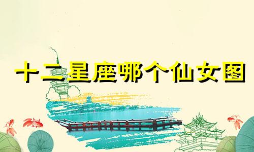 十二星座哪个仙女图