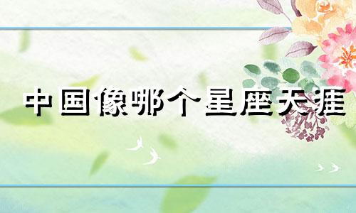 中国像哪个星座天涯