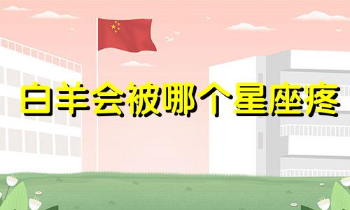 白羊会被哪个星座疼
