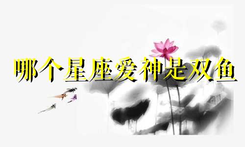 哪个星座爱神是双鱼