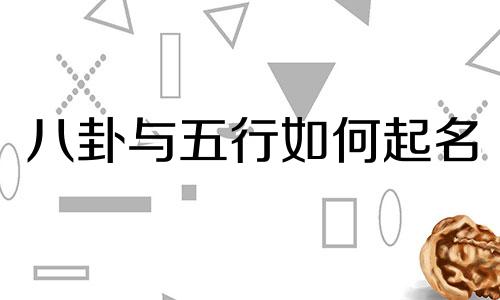 八卦与五行如何起名