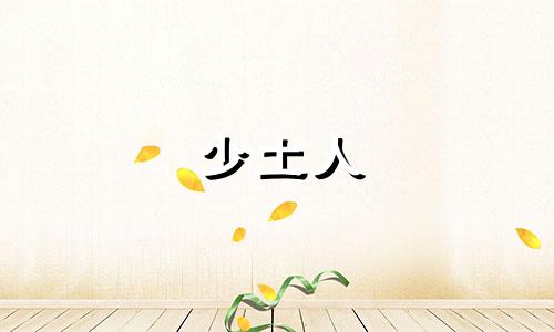 少土人 如何起名字怎么样